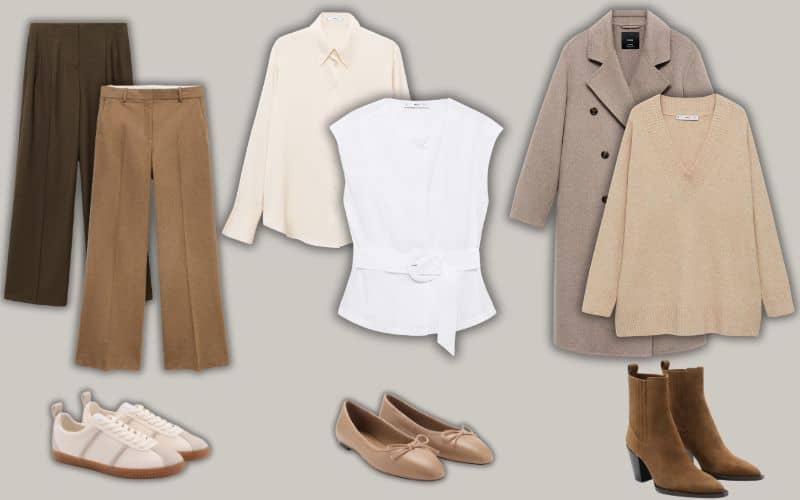 Mango old money outfit