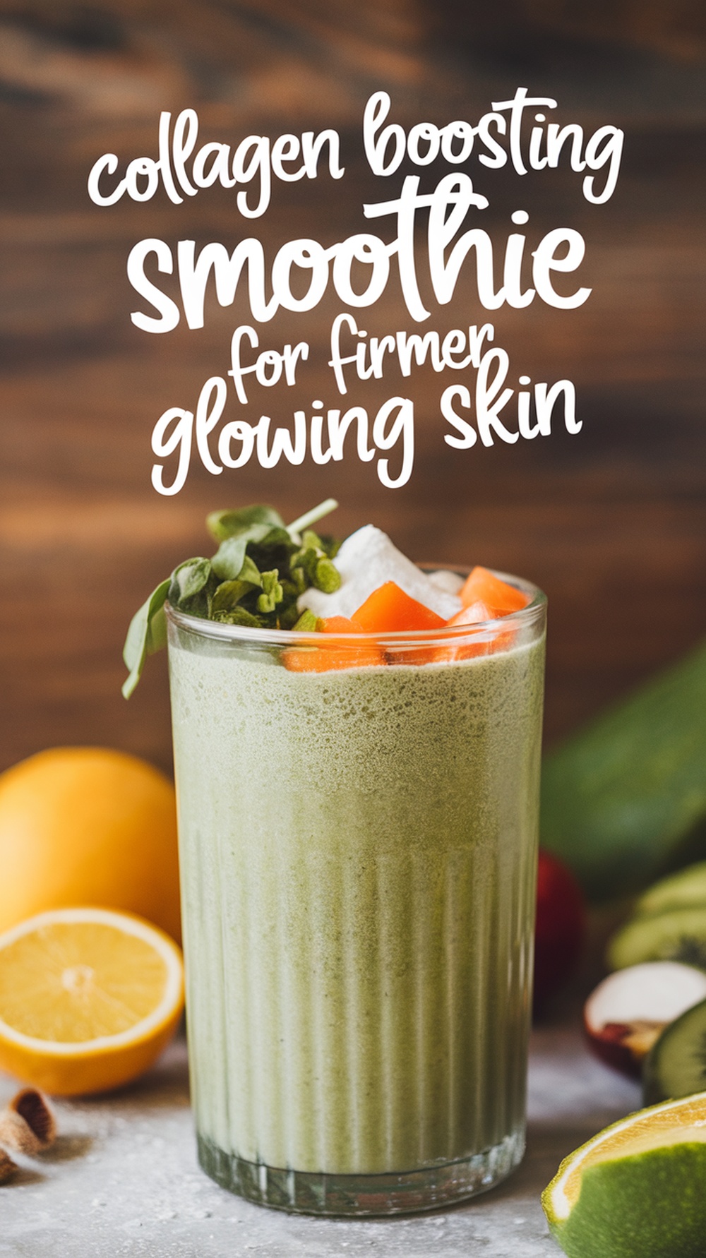 Refreshing Collagen Boosting Smoothie for Firmer, Glowing Skin - Trendy ...