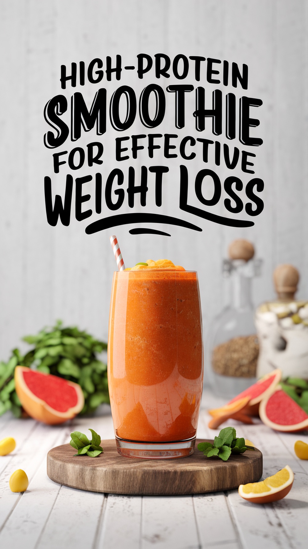 Delicious High-Protein Smoothie for Effective Weight Loss - Trendy Makeover